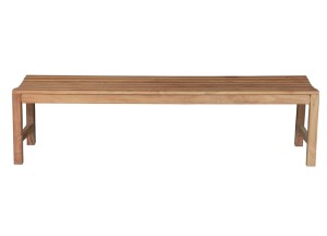 Slater Teak Tennisbank 180 cm | FSC Teak &amp; RVS Bouten