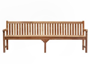 Teakhouten Tuinbank Windsor 200 cm | Met Rugleuning | Teakea