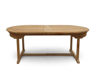 Teakhouten Uitschuifbare Tuintafel – Ovaal | 200 &amp;lt;&amp;gt; 300 cm | Duurzaam en Stijlvol - Teakea