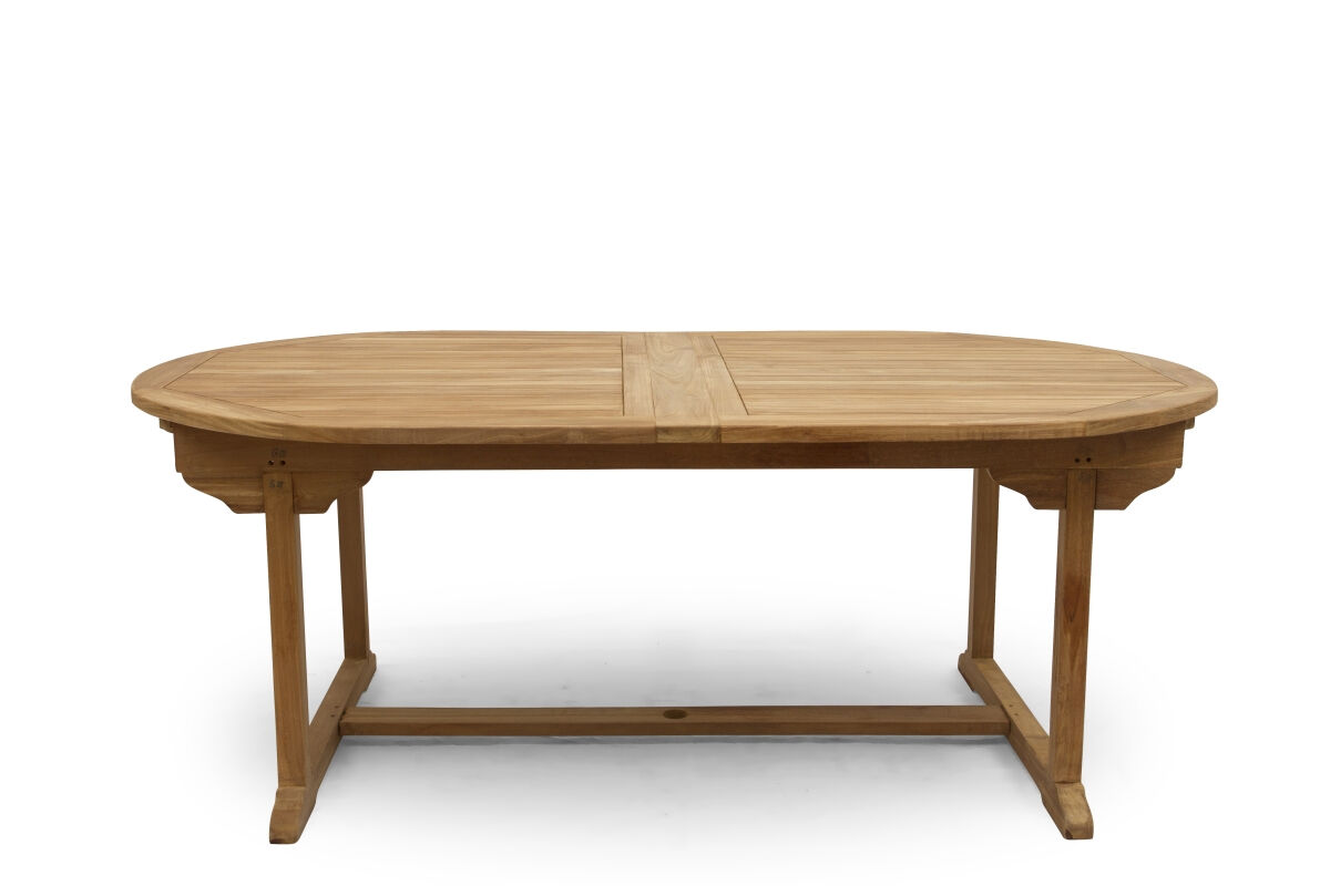 Teakhouten Uitschuifbare Tuintafel – Ovaal | 200 <> 300 cm | Duurzaam en Stijlvol