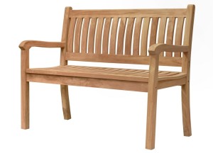 Teak Tuinbank Beaufort – 120 cm | 2-Zits Bank voor Buiten - Teakea