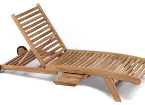 Ontspan in Stijl met Ons Teak Ligbed in Miami Design - Luxe Buitencomfort - Teakea