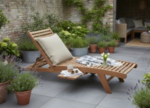Ontspan in Stijl met Ons Teak Ligbed in Miami Design - Luxe Buitencomfort