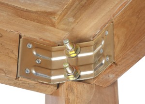 Stijlvolle Teak Tuintafel | 200x100x76 cm | Loft Collectie - Teakea
