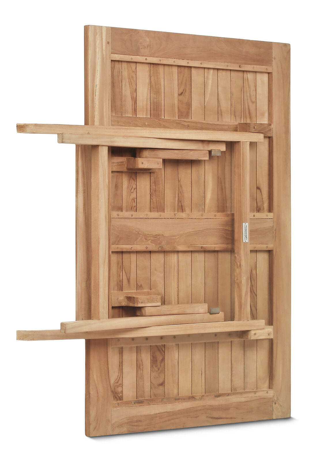 Teak Klaptafel 120×70 cm | 4-Pers | FSC® Teak | Teakea 