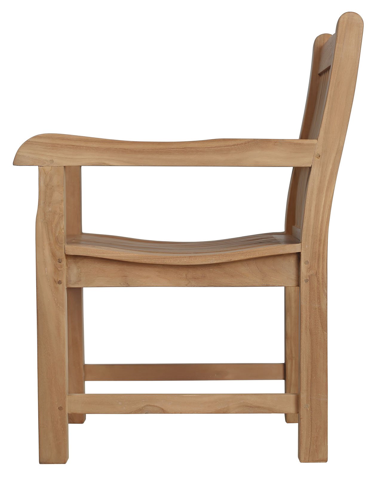 Balmoral Teak Tuinstoel | Extra Stevig - Comfortabel Design voor Buiten