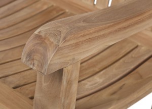 Balmoral Teak Tuinstoel | Extra Stevig - Comfortabel Design voor Buiten