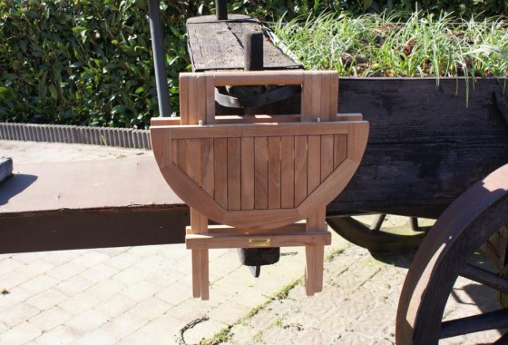 Balkony Tuinset | Rond Klaptafeltje en 2 Windsor Tuinstoelen | Teakhout - Teakea
