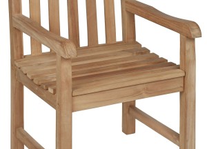 Balkony Tuinset | Rond Klaptafeltje en 2 Windsor Tuinstoelen | Teakhout