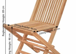 Transformeer je terras met onze Terrace Teak Tuinset - Tuintafel met Onderblad en 2 Vouwstoelen