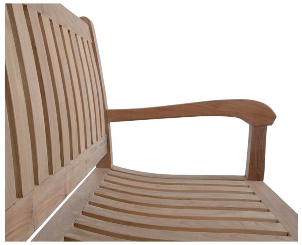 Beaufort Teak Tuinbank 130 cm | 100% FSC-Gecertificeerd 2-Zits