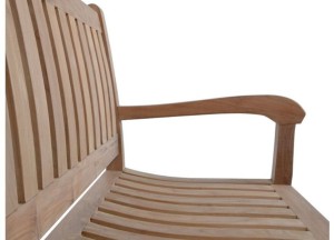 Beaufort Teak Tuinbank 130 cm | 100% FSC-Gecertificeerd 2-Zits - Teakea