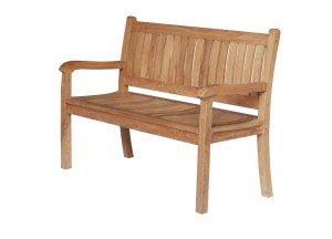 Beaufort Teak Tuinbank 130 cm | 100% FSC-Gecertificeerd 2-Zits