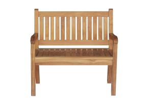 Teak Tuinbank Beaufort – 100 cm | Compacte 2-Zits Bank voor Buiten