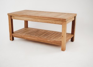 Teak Tuin Salontafel 100x50x45 cm – Elegant, Functioneel en Duurzaam - Teakea