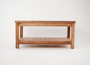 Teak Tuin Salontafel 100x50x45 cm – Elegant, Functioneel en Duurzaam