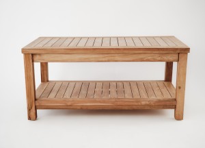 Teak Tuin Salontafel 100x50x45 cm – Elegant, Functioneel en Duurzaam