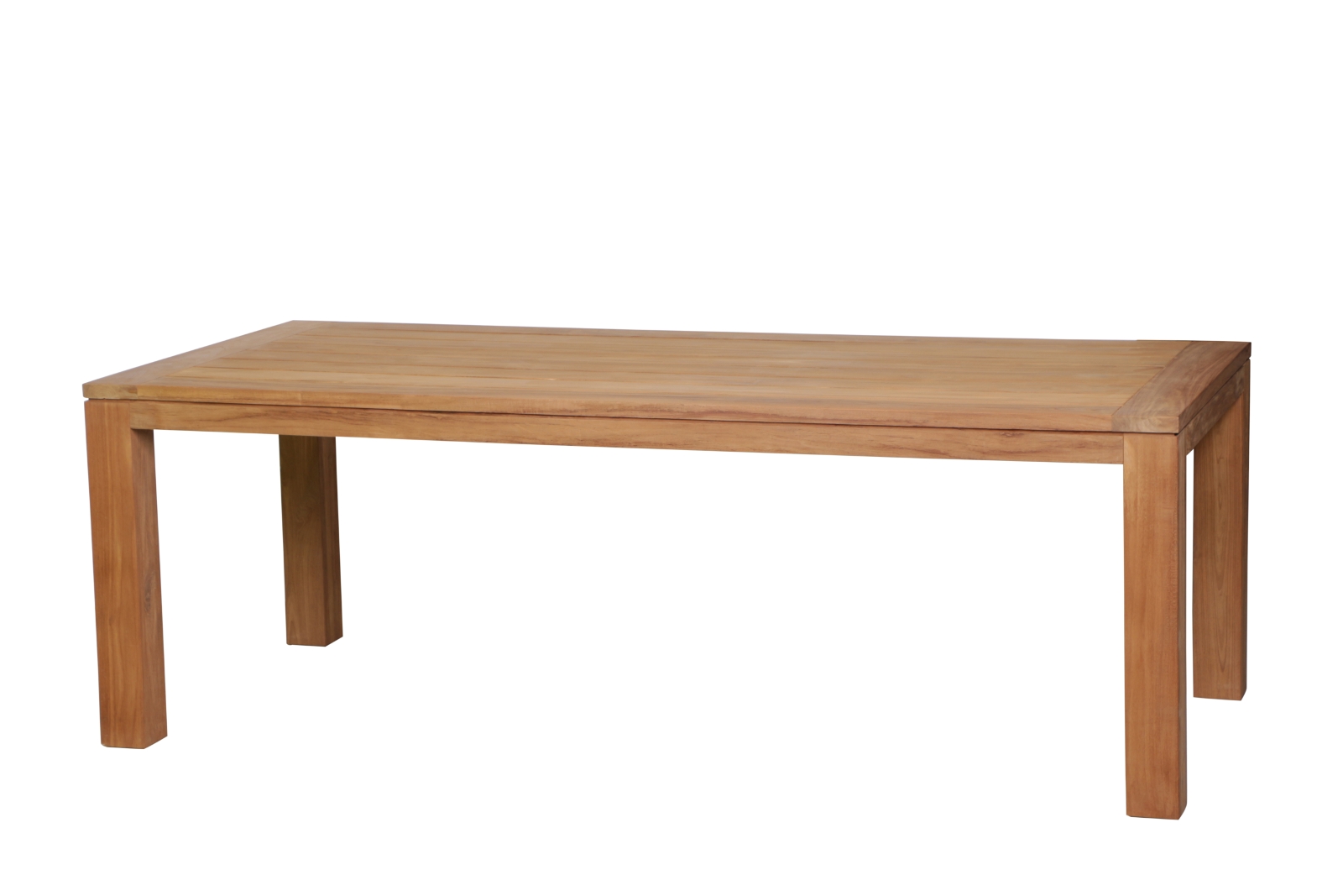 Nelson Teak Tuintafel | Compact Formaat 160x80x75 cm | Stijlvol Buitenmeubel