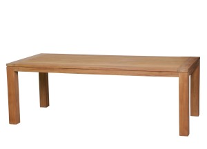 Nelson Teak Tuintafel | Compact Formaat 160x80x75 cm | Stijlvol Buitenmeubel - Teakea