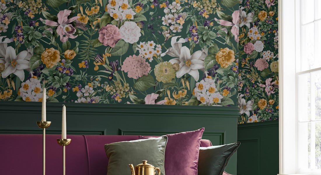 Verander je interieur in een bloemenparadijs