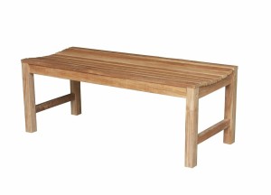 Slater teakhouten tennisbank / tuinbank, 180cm