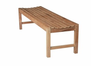 Slater teakhouten tennisbank / tuinbank, 180cm