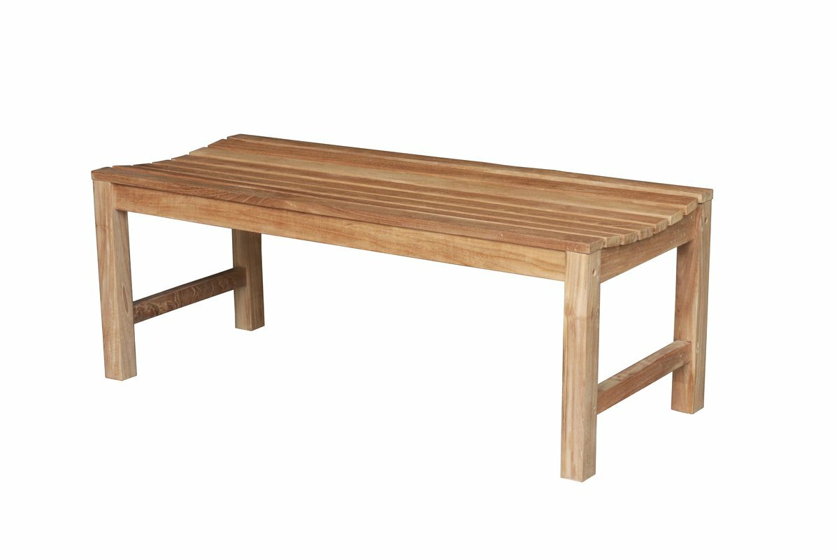 Slater teakhouten tennisbank / tuinbank, 180cm