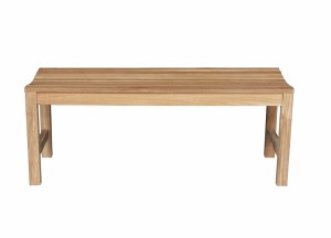 Slater teakhouten tennisbank / tuinbank, 180cm