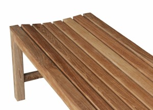 Slater teakhouten tennisbank / tuinbank, 180cm