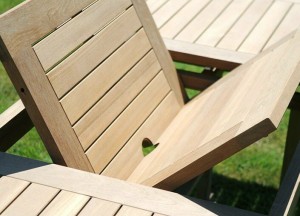 Teakhouten Tuinset | Uitschuifbare Tuintafel Rechthoekig en 6 Stapelbare Tuinstoelen Pile