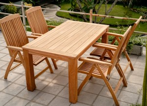 Teak Tuinset Nelson 160 + Linda Tuinstoelen | Duurzaam en Stijlvol - Teakea