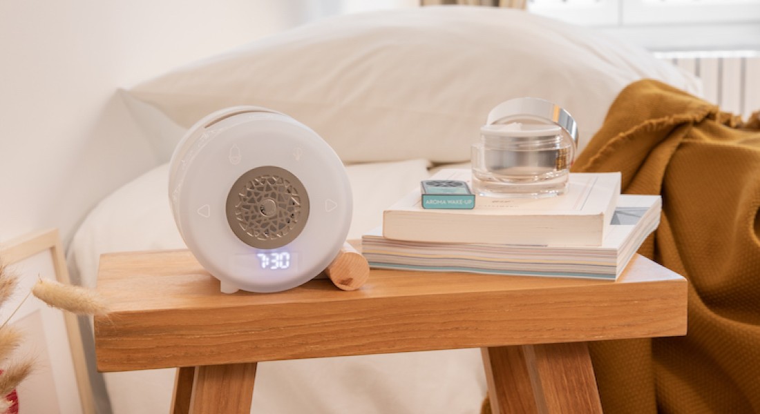 Energieker wakker worden met de wekker van de toekomst