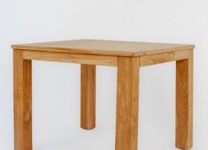 Teakea Teakhouten Tuinset Ibiza – 4 Tuinstoelen &amp; Tafel 100x100 cm | Duurzaam &amp; Stijlvol