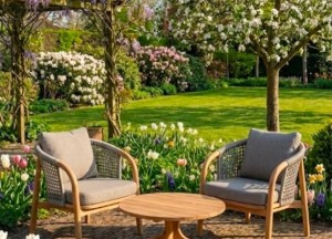 Cocoon Teak Tuinset | Rope Greige &amp; Organisch Design | Trend 2026