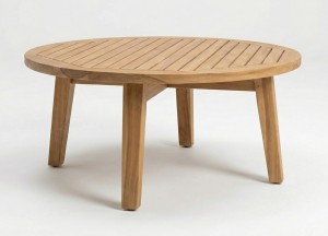 Teak tuin salontafel rond 80 cm | Teakea