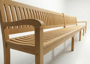 XXL Teak Tuinbank 500cm – Robuust &amp; Modulair Design | Teakea.nl