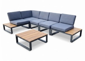 Teakea Tolbert Modulaire Hoekloungeset 5-zits | Teakea