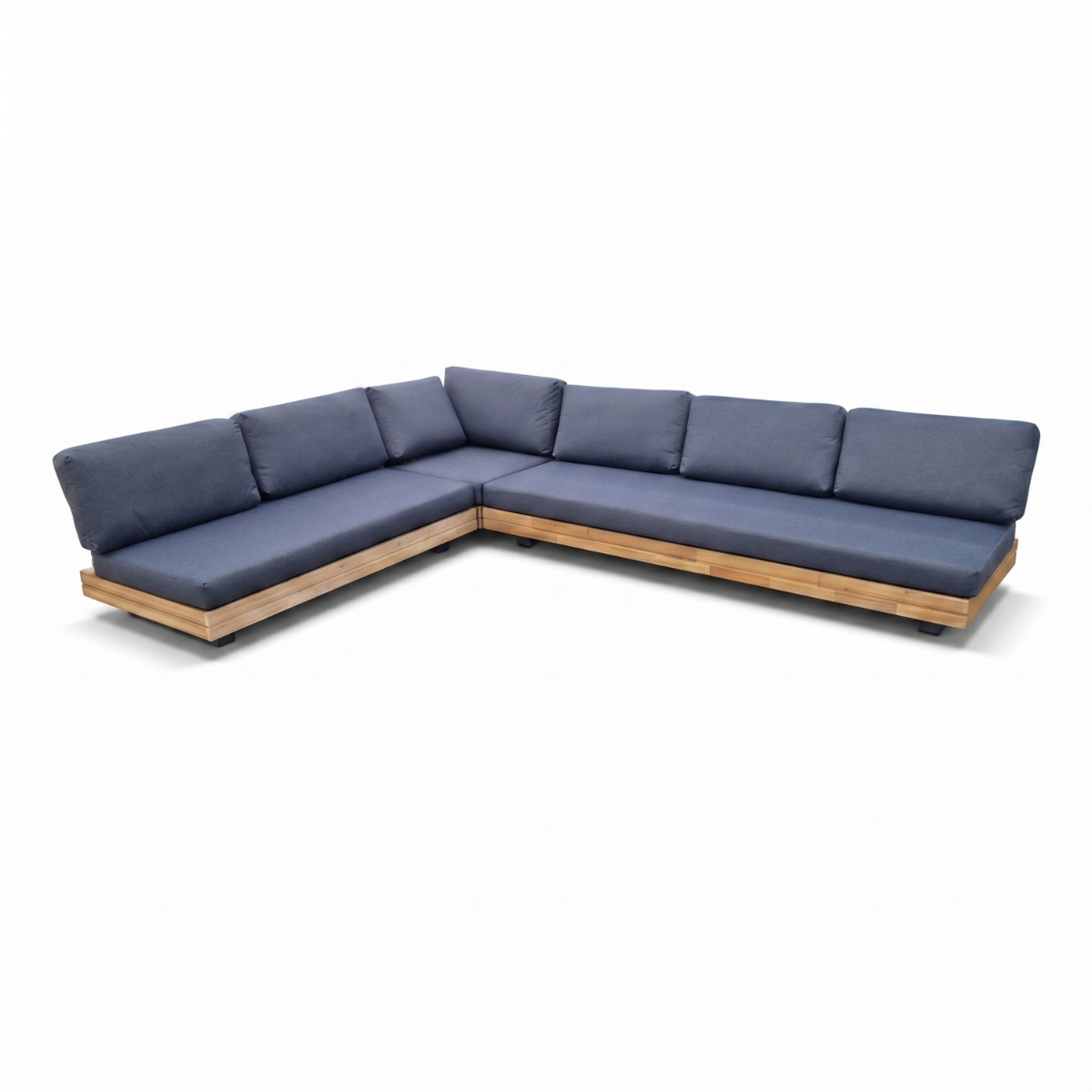 Seminyak Plateau Hoek Loungeset Acacia Antraciet | Teakea