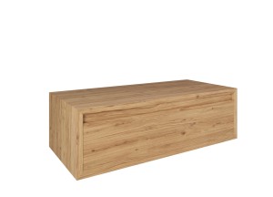 Salvino Eiken badmeubel zwevend - 