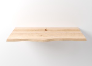 Eiken Boomstam Wastafel Paneel | Meerdere Maten en Kleuren | Massief Eikenhout - 