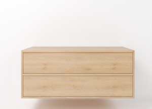 Grips | Eiken Badmeubel | Verschillende Maten voor Jouw Badkamer - 