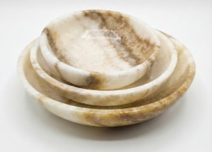Luxe Onyx Schalenset (3-delig) kopen? | Uniek Natuursteen | Teakea - 