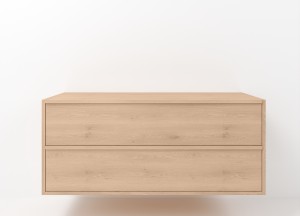 Grips | Eiken Badmeubel | Verschillende Maten voor Jouw Badkamer - 