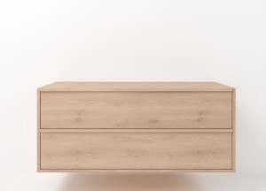 Grips | Eiken Badmeubel | Verschillende Maten voor Jouw Badkamer - 