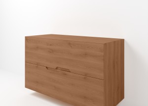 Lines | Zwevend Eiken Badmeubel | Diverse Maten voor Jouw Badkamer - 