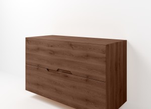 Lines | Zwevend Eiken Badmeubel | Diverse Maten voor Jouw Badkamer - 