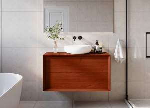 Eiken Badmeubel Edge | Stijlvol Design in Diverse Afmetingen voor Jouw Badkamer - 
