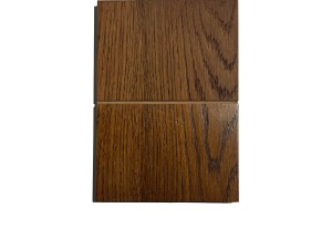 Luxe Eiken Wastafelblad met Waskom en Watervalkraan | Complete Toilet Wastafel Set - 
