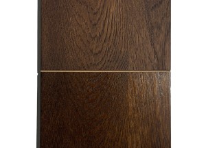 Luxe Eiken Wastafelblad met Waskom en Watervalkraan | Complete Toilet Wastafel Set - 