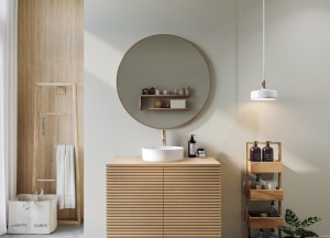 Eiken Badmeubel Sven – Staand, Diverse Kleuren en Maten - 